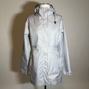 Avalanche Hooded Lightweight Water Resistant Raincoat Rain Jacket Womens Small